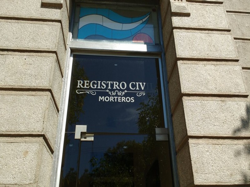 Los datos del 2019 del Registro Civil de Morteros 
